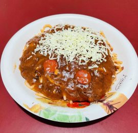 filipino-style spaghetti spaghetti
